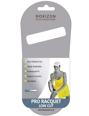 Horizon Women's Pro Racket Low Cut Socks